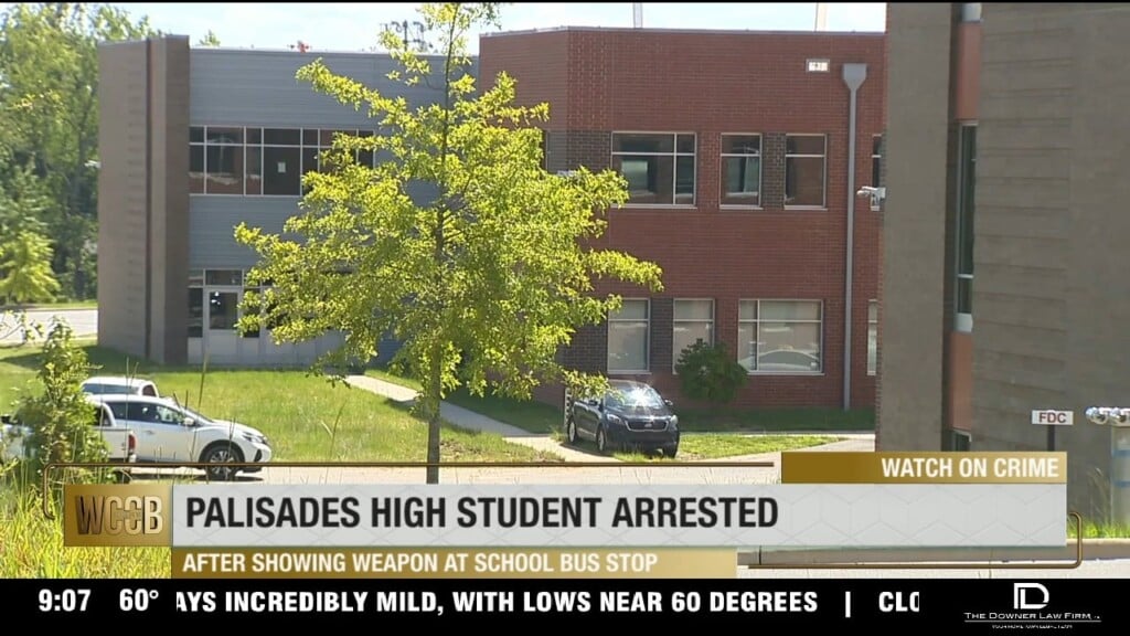 Palisades High School Student Arrested After Showing Weapon At School Bus Stop