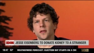 Jesse Eisenberg To Donate Kidney To Stranger