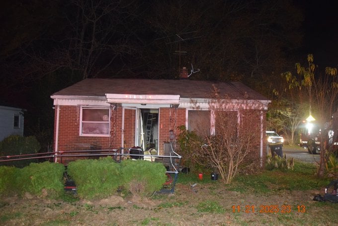 1 Person Displaced In Accidental House Fire