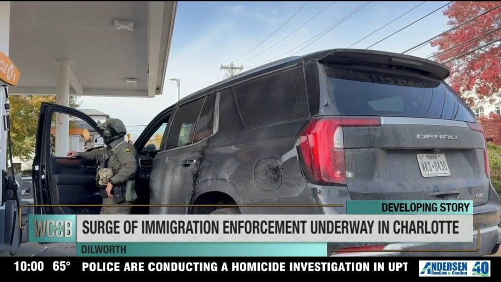 Surge Of Immigration Enforcement Underway In Charlotte