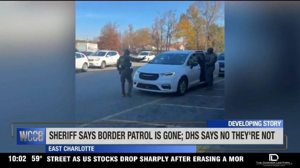 Sheriff Says Border Patrol Is Gone; Dhs Says No They're Not