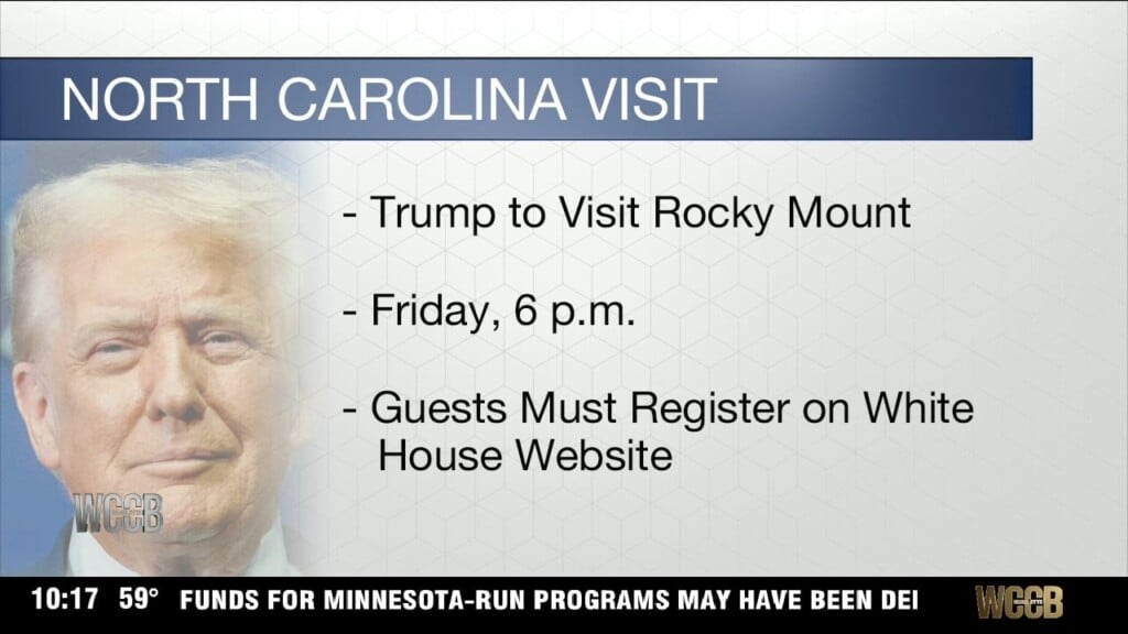 Trump In Nc On Friday