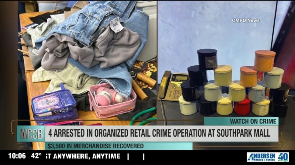 4 Arrested In Organized Retail Crime Operation At Southpark Mall