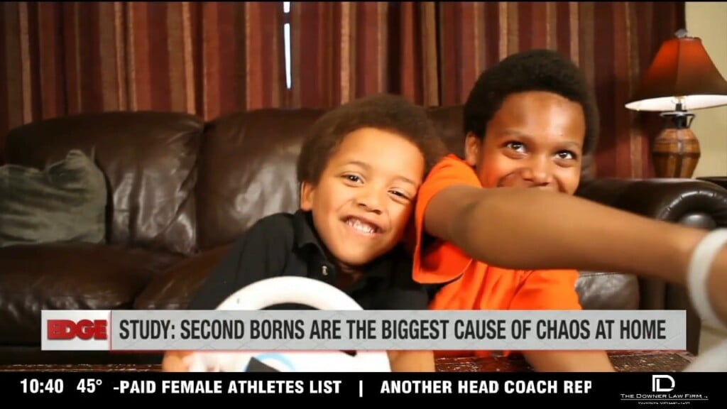 Study: Second Born Children Cause Most Chaos At Home