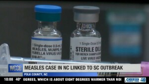 Measles Case In Nc Linked To Sc Outbreak