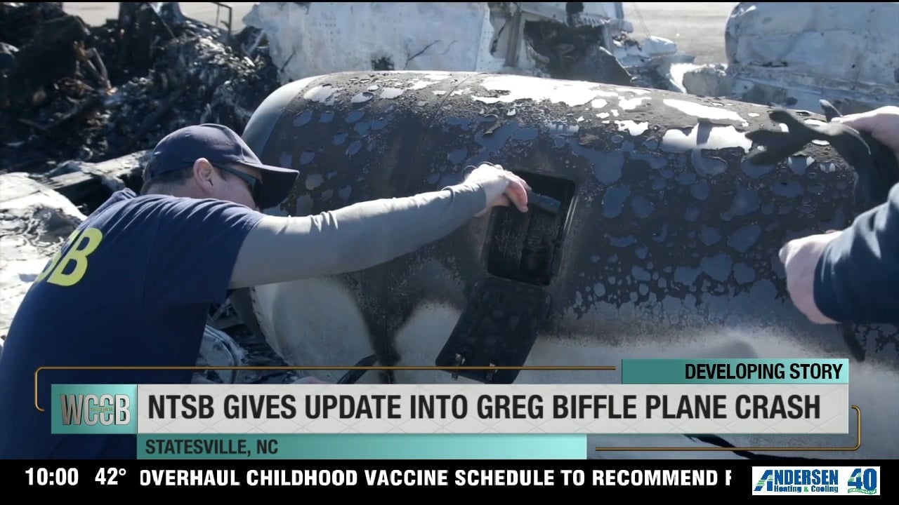NTSB gives update into Greg Biffle plane crash