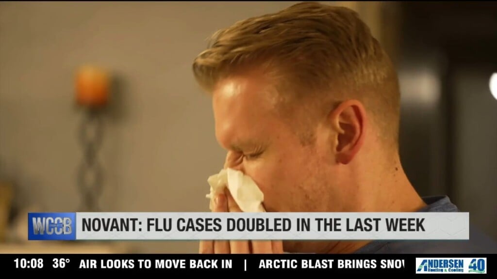 Novant: Flu Cases Have Doubled