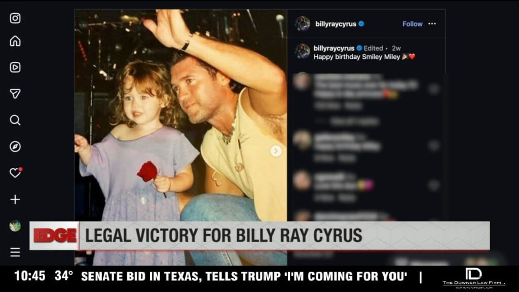 Legal Victory For Billy Ray Cyrus