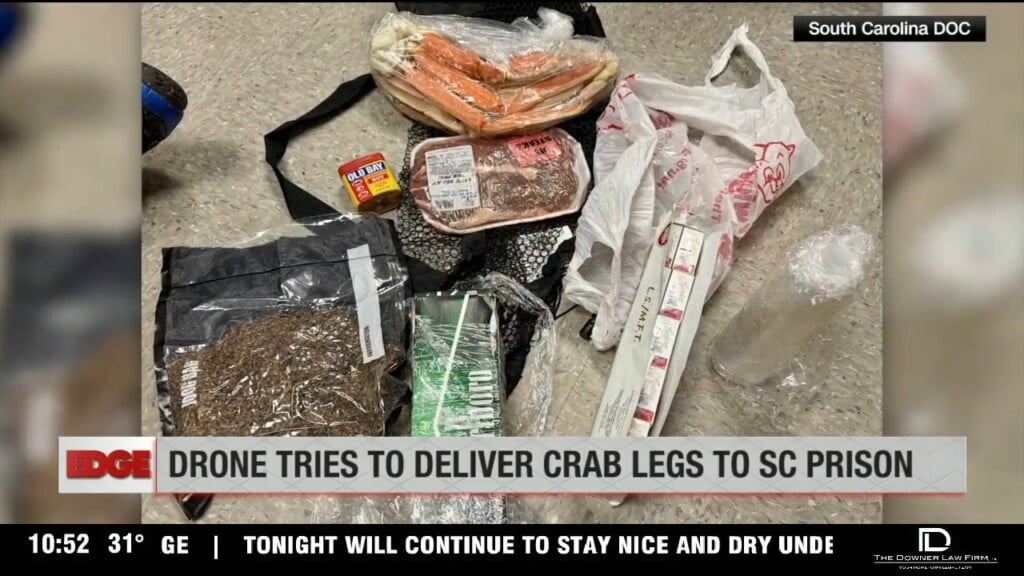 Drone Tries To Deliver Crab Legs To A Prison