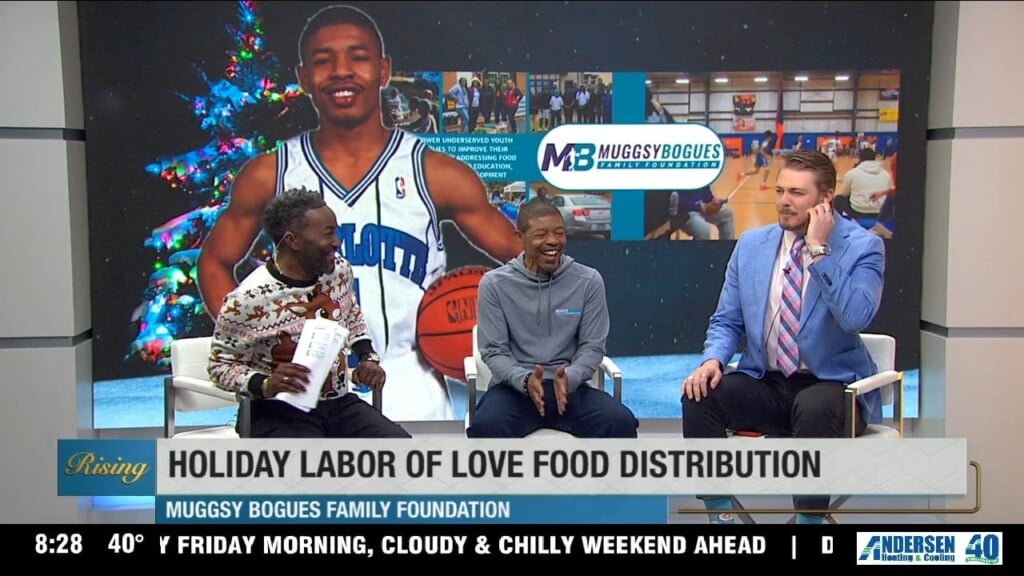 The Holidays Are A "labor Of Love" For Nba Legend, Muggsy Bogues