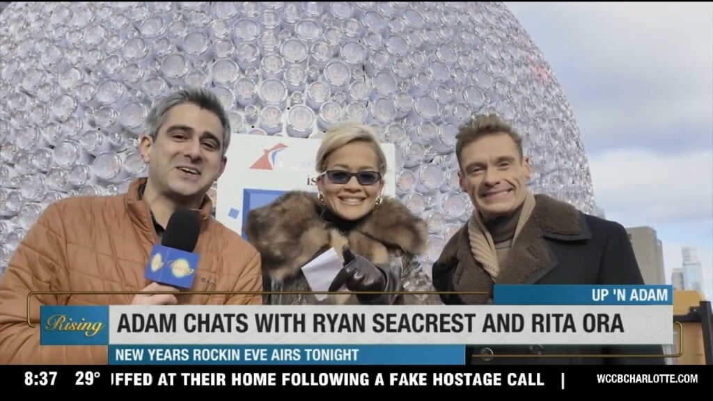 Up 'n Adam On Tour: Ryan Seacrest & Rita Ora
