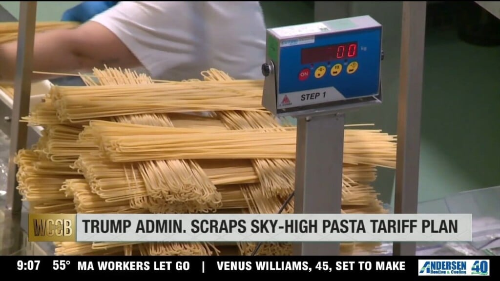 Trump Administration Scraps Sky High Pasta Tariff Plan