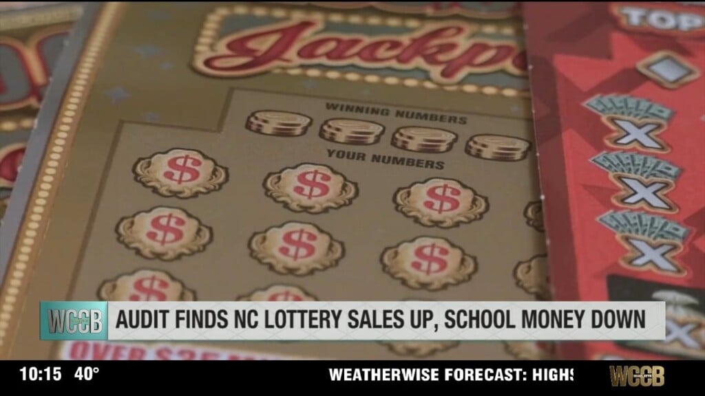 Audit Finds North Carolina Lottery Sales Up, School Money Down