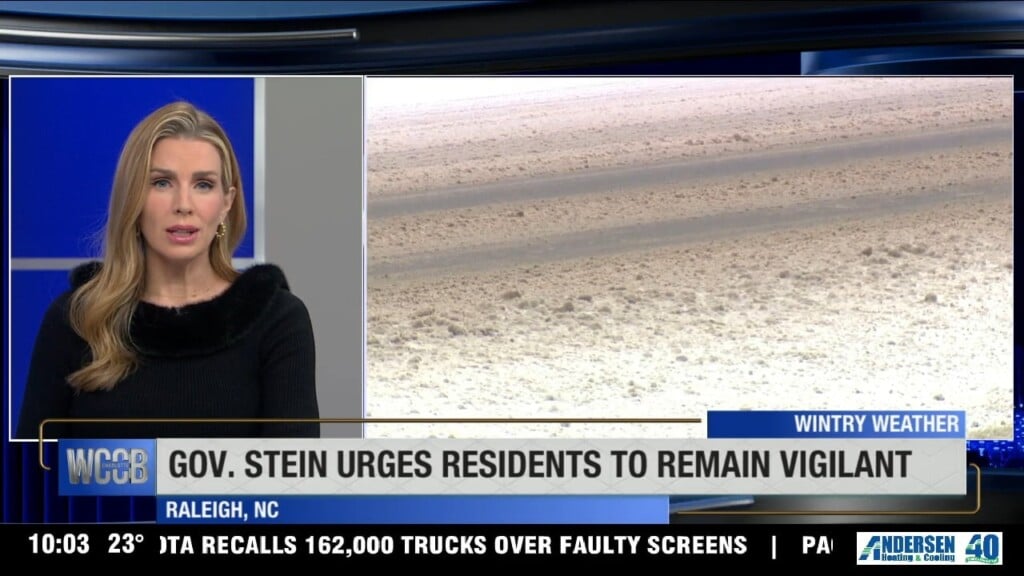Gov. Stein Urges People To Remain Vigilant