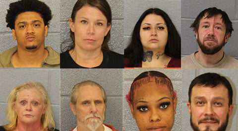 Mecklenburg County Mugshots January 13th
