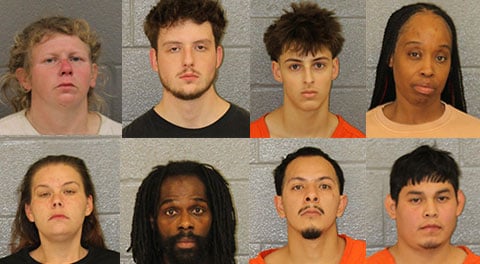 Mecklenburg County Mugshots January 12th