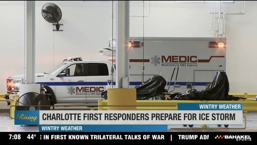 Medic Preps For Winter Storm