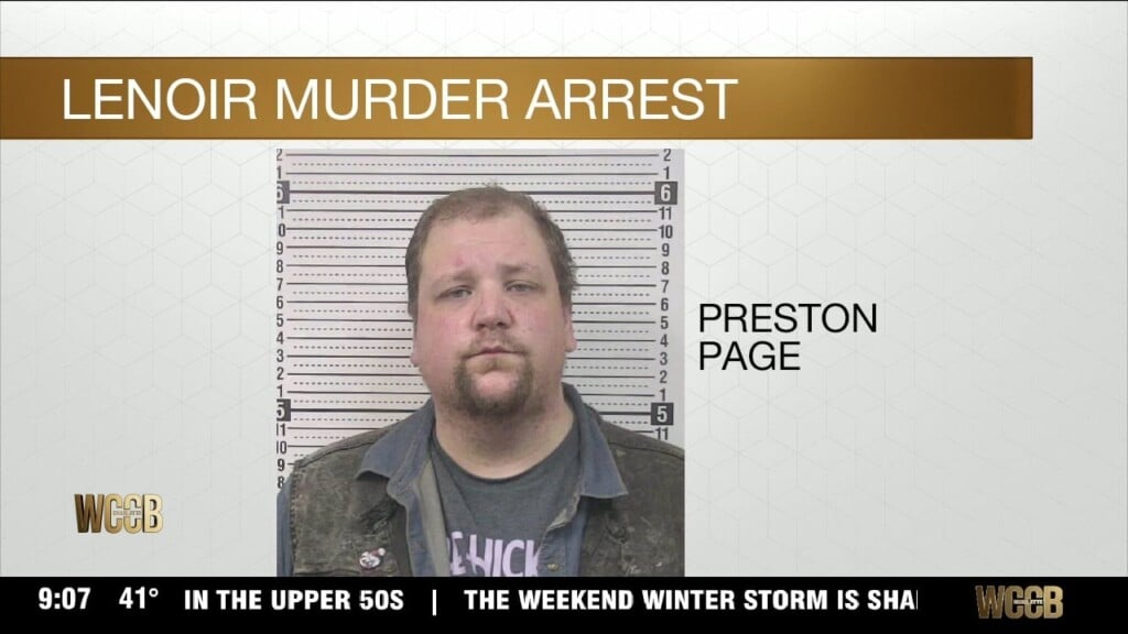 Lenoir Murder Arrest