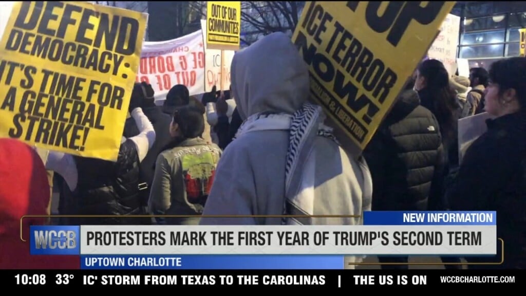 Protesters Mark The First Year Of Trump's Second Term