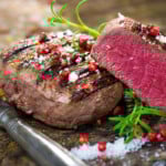 Juicy Fillet Steak With Fresh Herbs