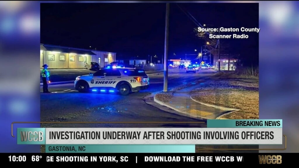 Investigation Underway After Shooting Involving Officers In Gastonia