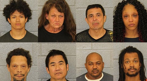 Mecklenburg County Mugshots January 19th