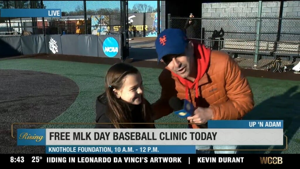 Up 'n Adam: Mlk Day Baseball Clinic At Knothole Foundation