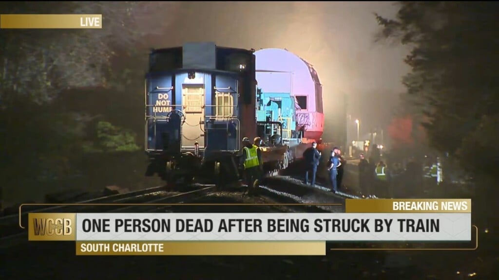 1 Person Dead After Being Struck By Train