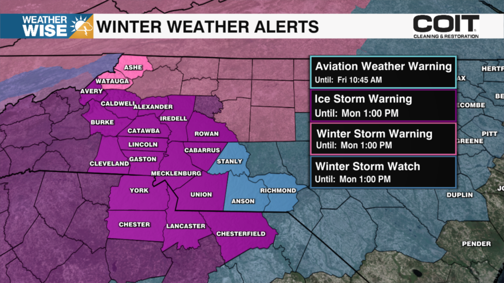 Winter Weather Alerts High Country
