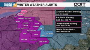 Winter Weather Alerts High Country