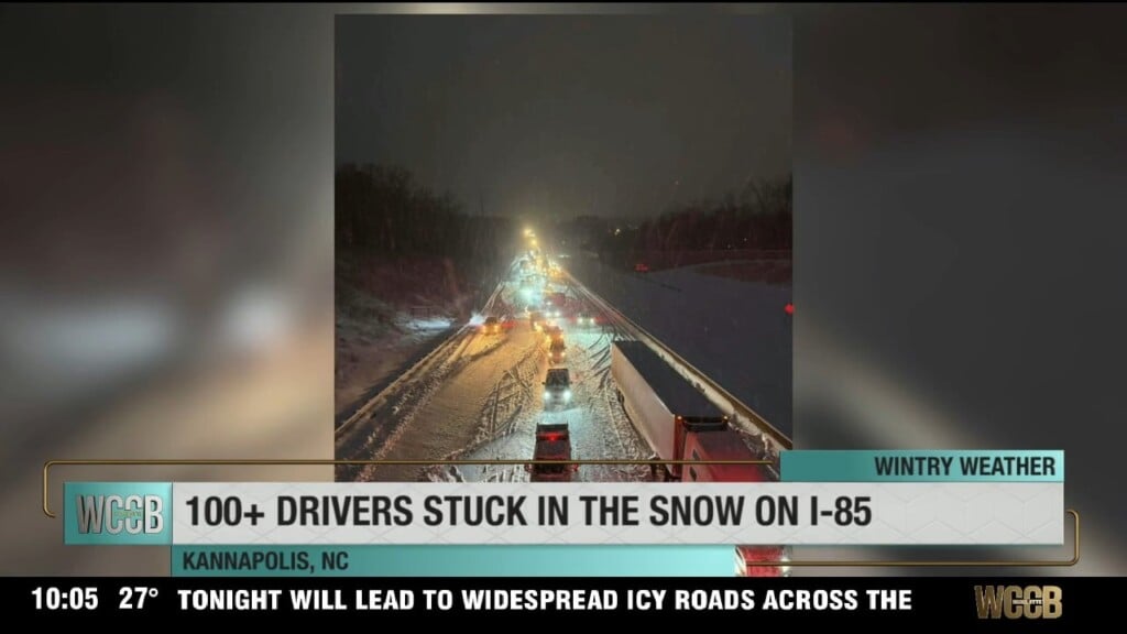 Over 100 Drivers Stuck On I 85 For More Than Three Hours