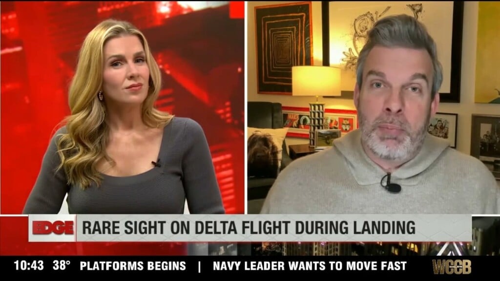 Rare Sight On Delta Flight