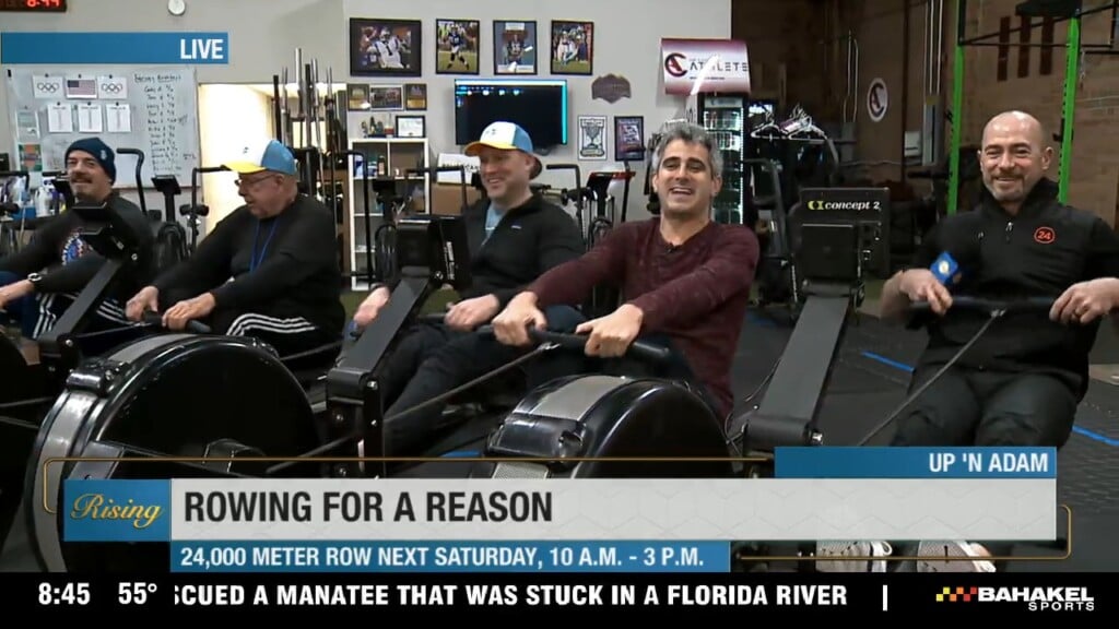 Up 'n Adam: Michelle's Mighty Mission 24,000 Meter Row