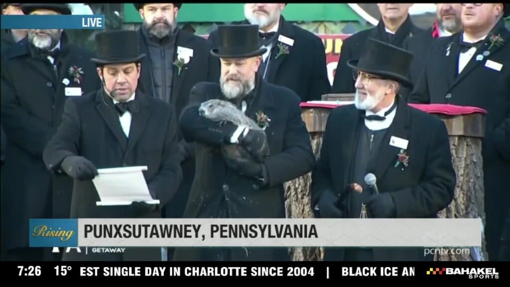 Punxsutawney Phil Predicts 6 More Weeks Of Winter