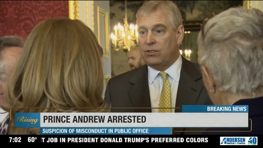 Former Prince Andrew Arrested