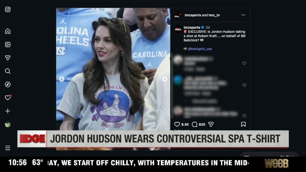 Jordon Hudson Wears Controversial T Shirt