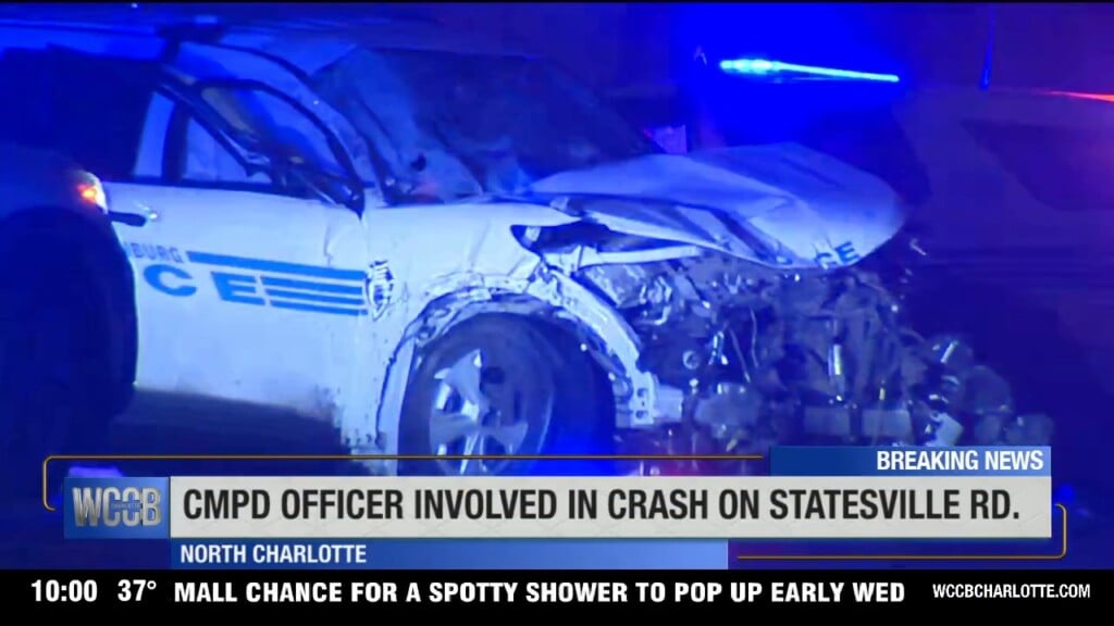Cmpd Officer Involved In Crash