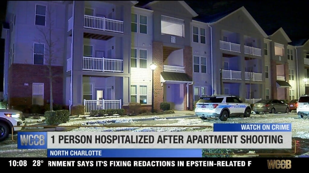 1 Person Hospitalized After Apartment Shooting
