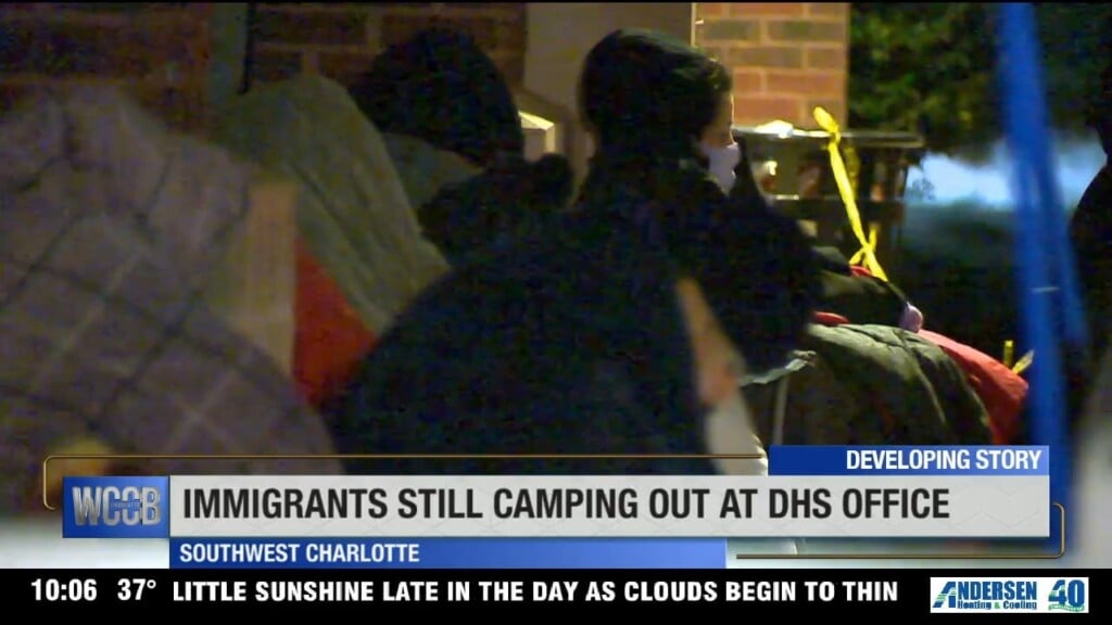 Pushing For Answers On Immigrants Sleeping At Dhs Office