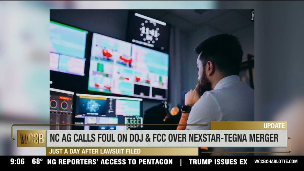 Nc Attorney General Calls Foul On Doj, Fcc Over Nexstar Tegna Merger