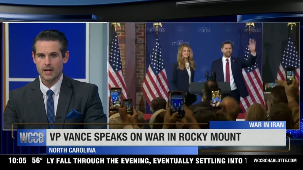 Vp Vance In Nc On Friday