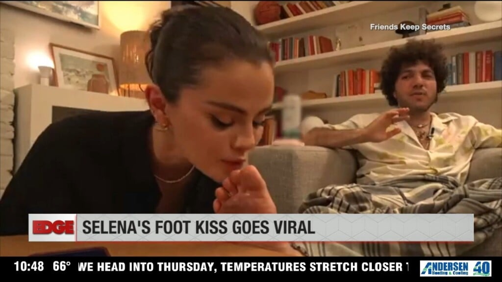 Selena Gomez Kisses Her Husband's Dirty Foot