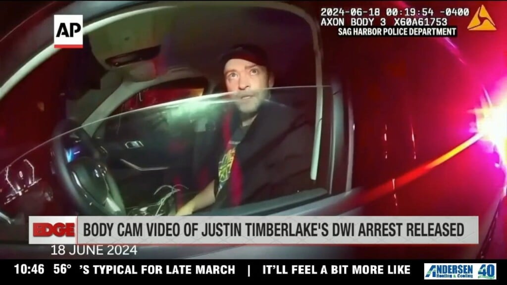 Justin Timberlake's Arrest Video