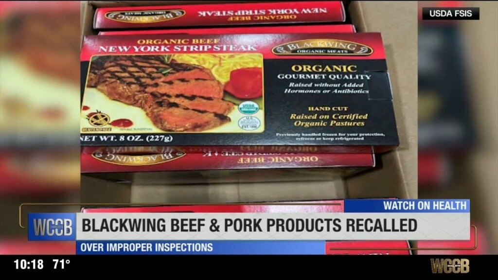Blackwing Beef, Pork Products Recalled