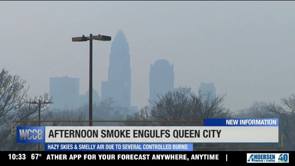 Smokey Skies In Charlotte Area