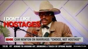 Cam Newton Discusses Marriage