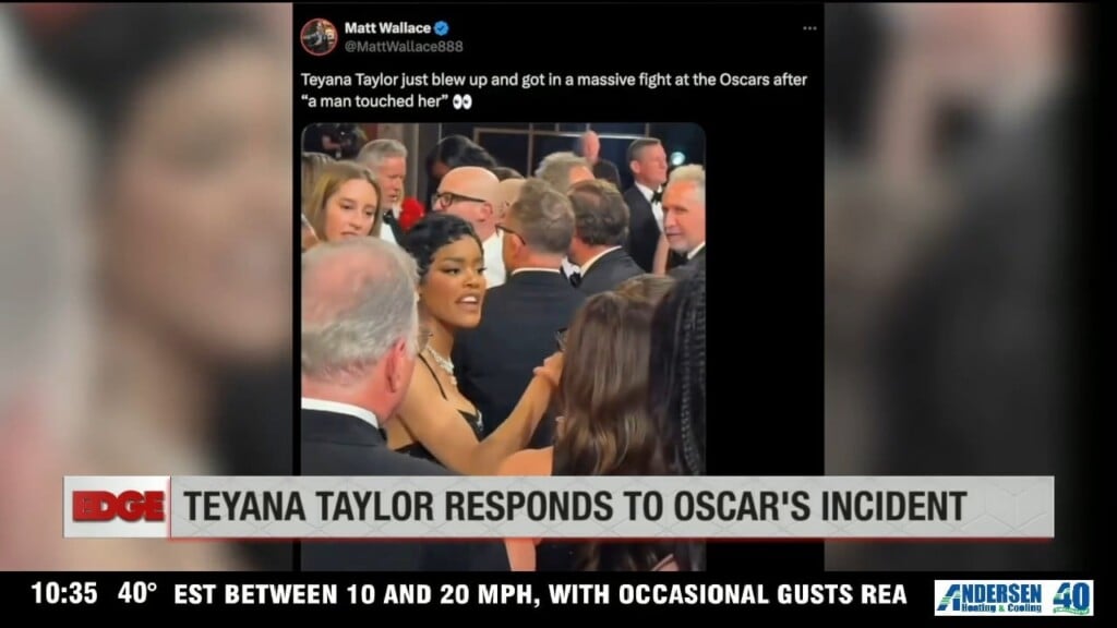 Teyana Taylor Tells Security Guard Not To Touch Her At The Oscars