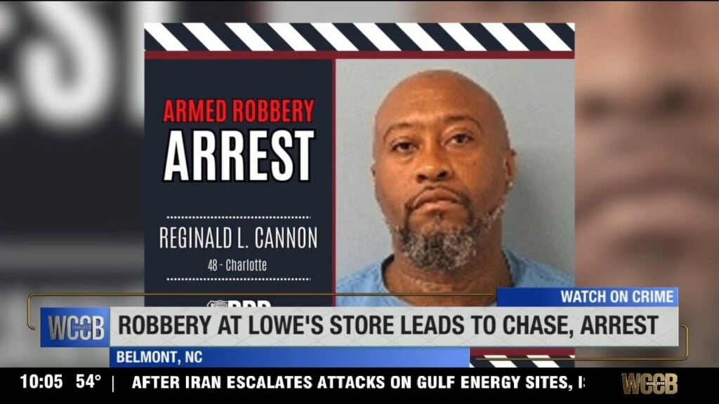 Robbery At Lowe's Store Leads To Chase, Arrest