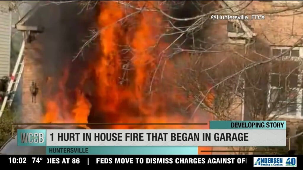 1 Hurt In Huntersville House Fire