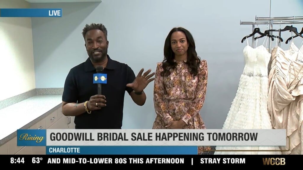 Say Yes To The Dress For Less At Goodwill Bridal Pop Up Sale